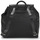 Bags Women Rucksacks Karl Lagerfeld RSG METAL FLAP BP Black