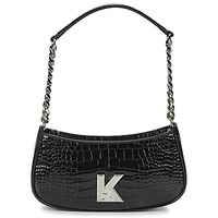Bags Women Shoulder bags Karl Lagerfeld K/KAMEO SHOULDERBAG CROC Black