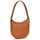 Bags Women Shoulder bags Karl Lagerfeld K/CIRCLE MOON SHB PERFORATED Cognac