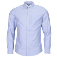 Clothing Men long-sleeved shirts Jack & Jones JJEOXFORD SHIRT LS Blue