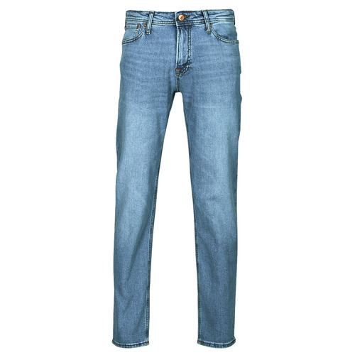Clothing Men straight jeans Jack & Jones JJICLARK JJORIGINAL AM 416 Blue