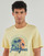 Clothing Men short-sleeved t-shirts Jack & Jones JJSUMMER VIBE TEE SS CREW NECK Yellow