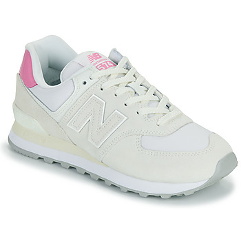 Shoes Women Low top trainers New Balance 574 Beige / Pink
