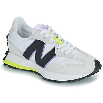 Shoes Women Low top trainers New Balance 327 White / Black / Yellow