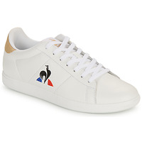 Shoes Men Low top trainers Le Coq Sportif COURTSET_2 White / Brown