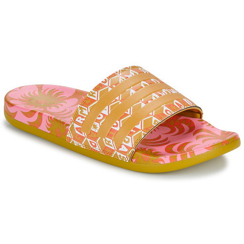 Shoes Women Sliders adidas Performance ADILETTE COMFORT Yellow / Pink