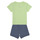 Clothing Boy Tracksuits Adidas Sportswear I BL CO T SET Marine / Green