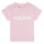 Clothing Girl Tracksuits Adidas Sportswear I LIN CO T SET Pink / Grey