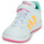 Shoes Girl Low top trainers Adidas Sportswear GRAND COURT MINNIE EL K White / Yellow / Pink