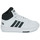 Shoes Children High top trainers Adidas Sportswear HOOPS 3.0 MID K White / Black
