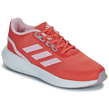 Shoes Girl Low top trainers Adidas Sportswear RUNFALCON 3.0 K Coral