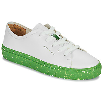 Shoes Women Low top trainers Dream in Green JOBI White
