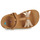 Shoes Girl Sandals Shoo Pom GOA SALOME Camel / Gold