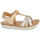 Shoes Girl Sandals Shoo Pom GOA SALOME Gold / Multicolour