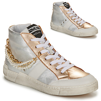 Shoes Women High top trainers Meline  Silver / Gold