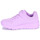Shoes Girl Low top trainers Skechers UNO LITE - CLASSIC Violet