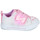 Shoes Girl Low top trainers Skechers TWINKLE SPARKS - GLITTER GEMS White / Pink
