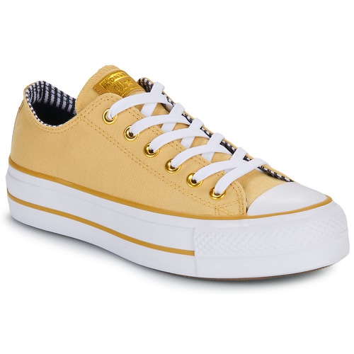 Shoes Women Low top trainers Converse CHUCK TAYLOR ALL STAR LIFT Yellow