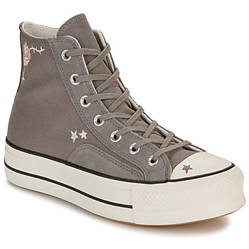 Shoes Women High top trainers Converse CHUCK TAYLOR ALL STAR LIFT Grey