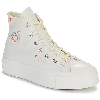 Shoes Women High top trainers Converse CHUCK TAYLOR ALL STAR LIFT White