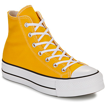 Shoes Women High top trainers Converse CHUCK TAYLOR ALL STAR LIFT Yellow