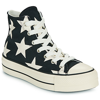 Shoes Women High top trainers Converse CHUCK TAYLOR ALL STAR LIFT Black / White