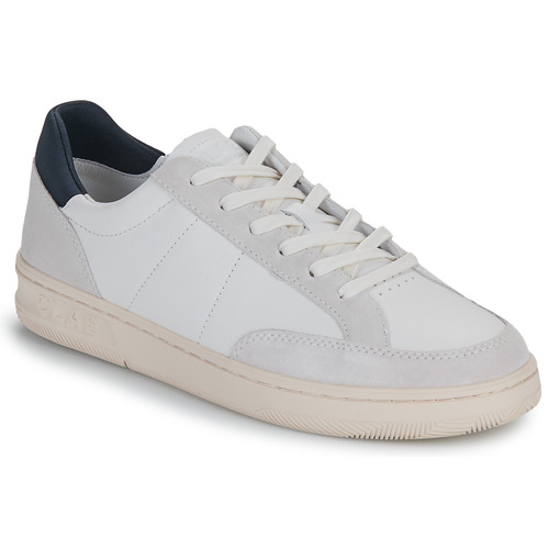 Shoes Men Low top trainers Clae MONROE White