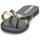 Shoes Women Flip flops Ipanema KIREI FEM Black / Gold
