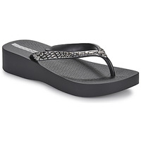 Shoes Women Flip flops Ipanema MESH IX PLAT FEM Black / Silver