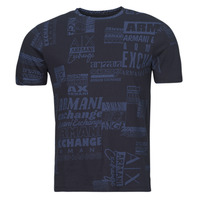 Clothing Men short-sleeved t-shirts Armani Exchange 3DZTHW Blue