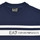 Clothing Boy short-sleeved t-shirts Emporio Armani EA7 TSHIRT 3DBT58 Marine / White