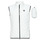 Clothing Men Duffel coats Emporio Armani EA7 PREMIUM SHIELD DOWN WAISTCOAT White