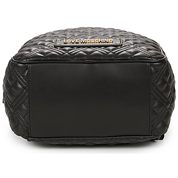 Love Moschino QUILTED BCKPCK Black / Gold