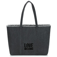 Bags Women Shopper bags Love Moschino DENIM JC4321PP0I Grey