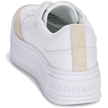 Calvin Klein Jeans BOLD PLATF LOW LACE MIX ML BTW White