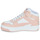 Shoes Women High top trainers Puma CARINA STREET MID White / Pink