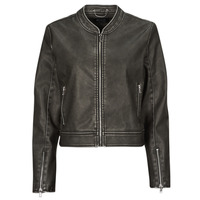 Clothing Women Leather jackets / Imitation le Only ONLMINDY Black