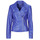Clothing Women Leather jackets / Imitation le Only ONLNEWMELISA Blue