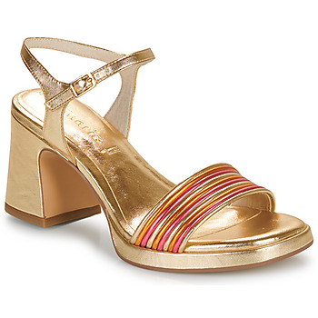 Shoes Women Sandals Tamaris  Gold / Red