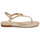 Shoes Women Sandals Lauren Ralph Lauren ELLINGTON-SANDALS-FLAT SANDAL Beige