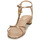 Shoes Women Sandals Lauren Ralph Lauren FALLON-SANDALS-FLAT SANDAL Gold