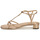 Shoes Women Sandals Lauren Ralph Lauren FALLON-SANDALS-FLAT SANDAL Gold