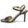 Shoes Women Sandals Lauren Ralph Lauren GWEN-SANDALS-HEEL SANDAL Black