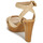 Shoes Women Sandals Lauren Ralph Lauren SASHA-SANDALS-HEEL SANDAL Beige