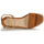 Shoes Women Sandals Lauren Ralph Lauren LEONA-ESPADRILLES-WEDGE Cognac
