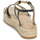 Shoes Women Sandals Lauren Ralph Lauren PAYTON-ESPADRILLES-FLAT Black