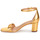 Shoes Women Sandals Lauren Ralph Lauren LOGAN-SANDALS-HEEL SANDAL Gold