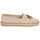 Shoes Women Espadrilles Lauren Ralph Lauren CAMERYN LOGO-ESPADRILLES-FLAT Beige / Cognac
