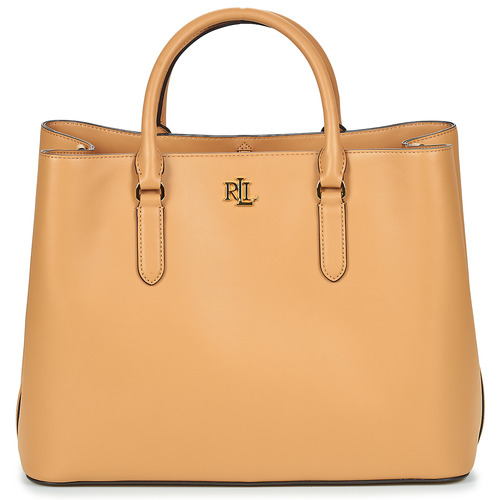 Bags Women Handbags Lauren Ralph Lauren MARCY 36 SATCHEL LARGE Camel