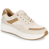 Shoes Women Low top trainers Marco Tozzi  White / Beige